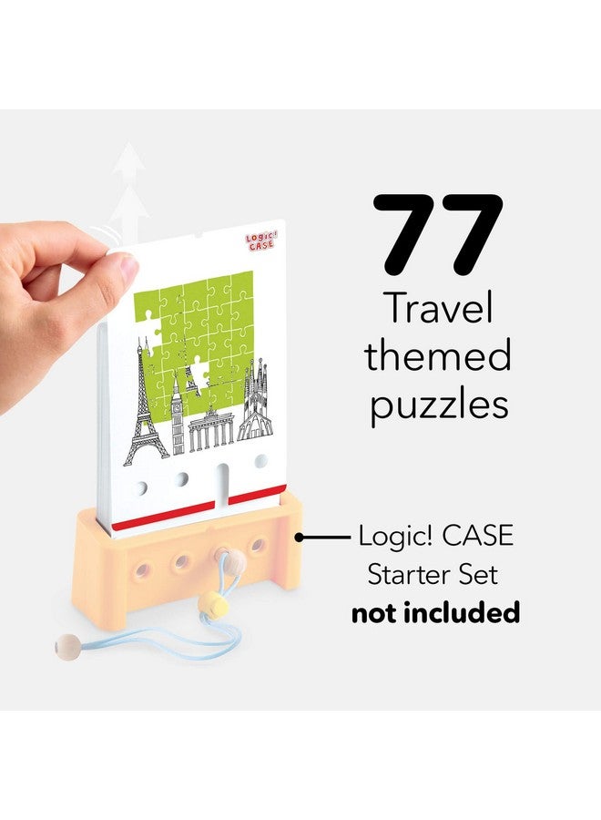 HABA مجموعة توسيع حالة هابا المنطق: عطلة وسفر للأعمار 7+ ألعاب سفر، ألعاب تعليمية، بطاقات فلاش للأطفال، ألعاب ألغاز لتحدي العقل - Image 5