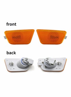 Excefore Chevy Cruze Front Bumper Park Signal Side Marker Light Assembly - Amber Lens, DOT Certified, Fits 2011-2015, OEM GM2551198N, 42334144, 42334145, 2 PCS  - Image 4