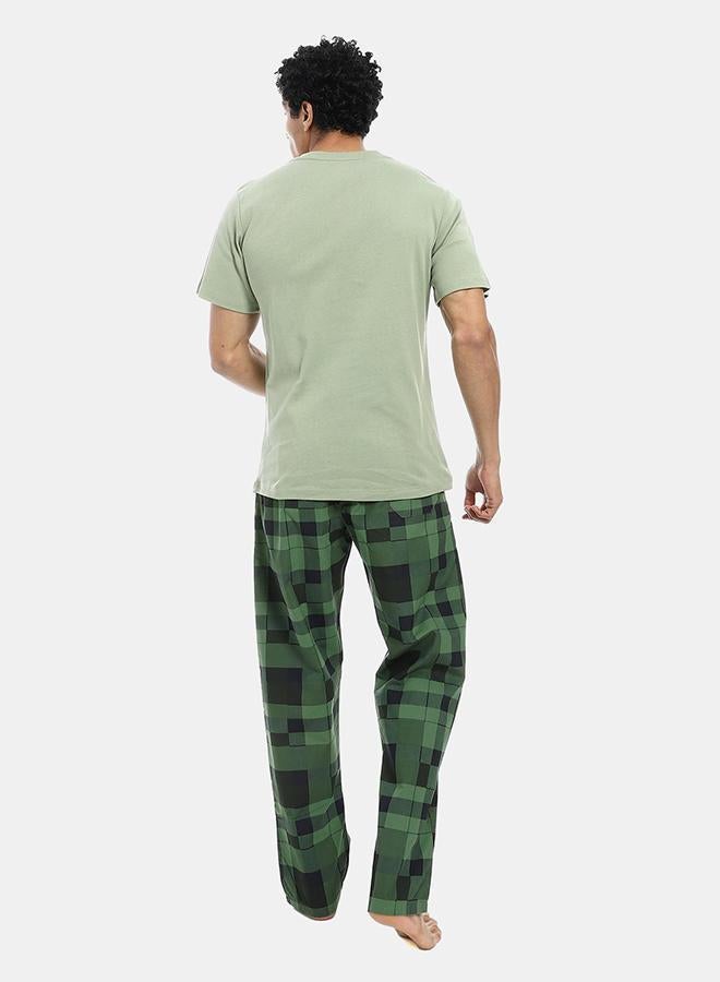 kady v neck pajama with pants - Image 3