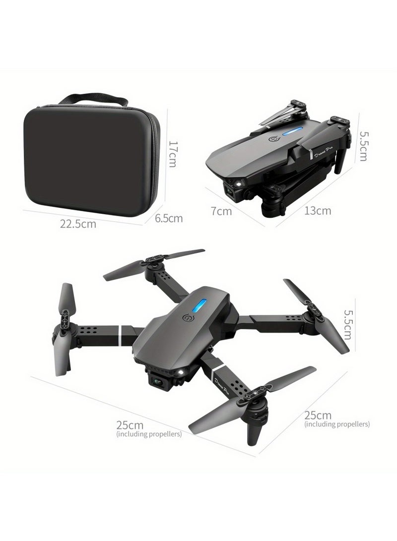 E88 Drone with Built-in Display Screen Aerial Photography Quadcopter Remote Control Aircraft FPV HD Camera Foldable RC Drone  - Image 5