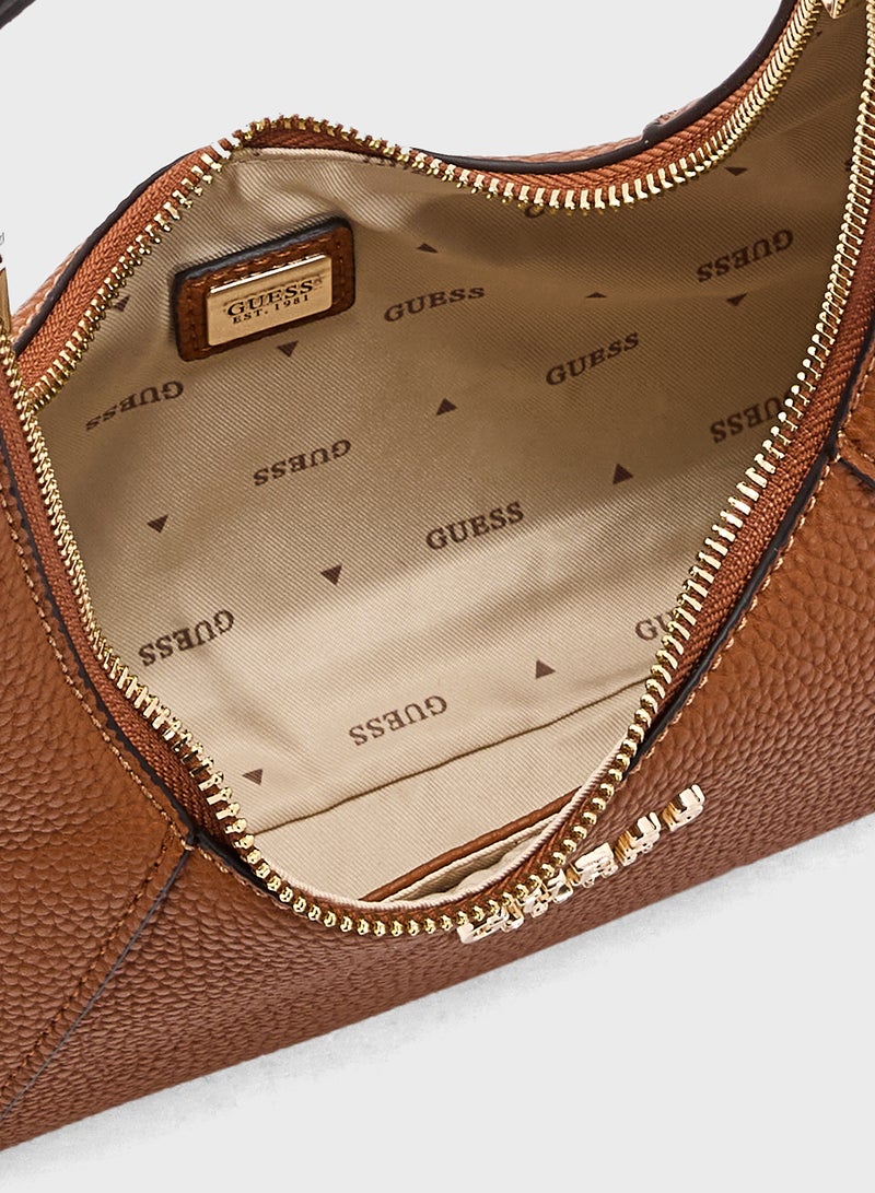 GUESS CALISTA TOP ZIP SHOULDER BAG  - Image 5