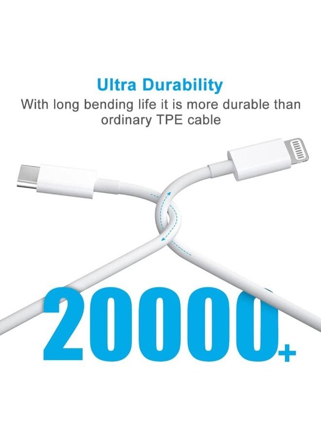 SHOPI - 20W USB Type C Fast Charger for iphone13 PD Power Delivery 3.0 Adapter Plug white - Image 1