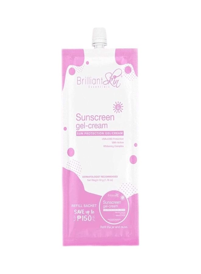 بريليانت سكين إسينشالز كريم جل بعامل حماية من الشمس SPF 30 زهري 50جرام - Image 1