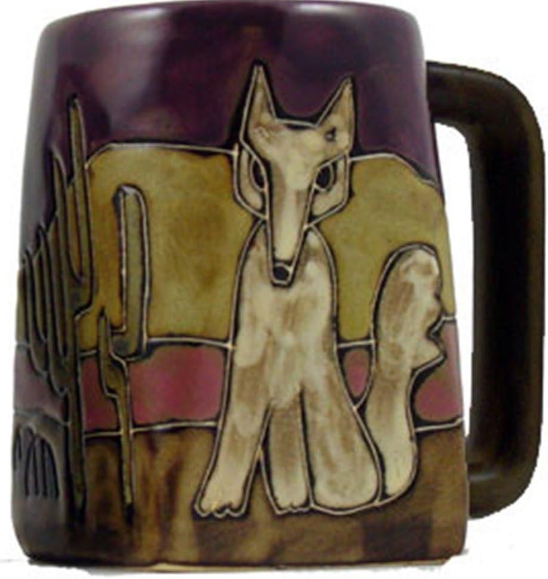 Mara Stoneware Mug Desert Coyote 12 oz - Image 1