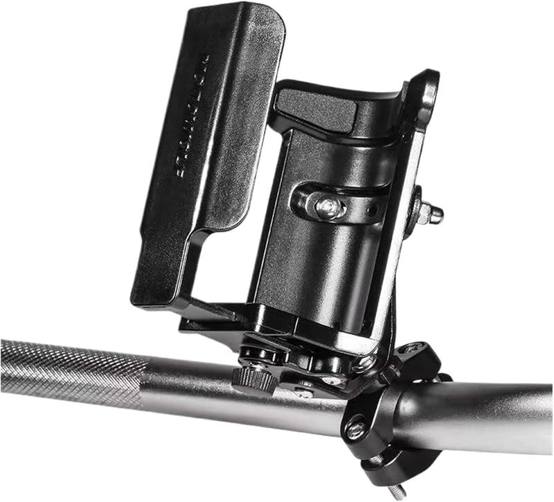 Universal Motorcycle Cup Holder – Handlebar or Crash Bar Mount for Water Bottles and Drink Containers(Handlebar) - Image 2