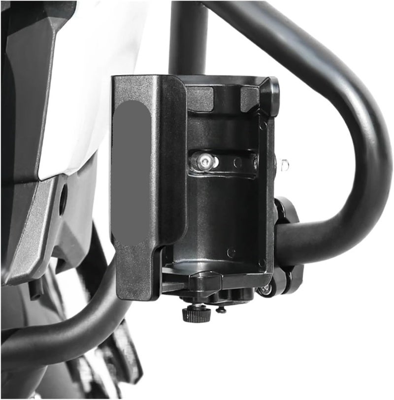 Universal Motorcycle Cup Holder – Handlebar or Crash Bar Mount for Water Bottles and Drink Containers(Handlebar) - Image 3