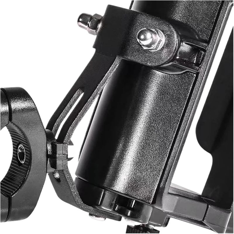 Universal Motorcycle Cup Holder – Handlebar or Crash Bar Mount for Water Bottles and Drink Containers(Handlebar) - Image 5