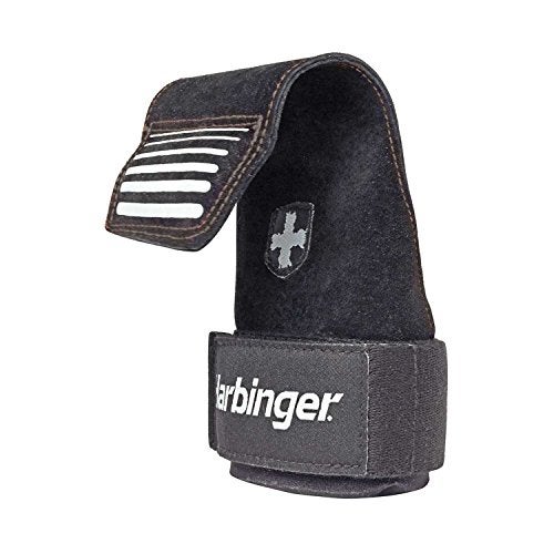Harbinger Lifting Grips, Black, Medium/Large - Image 1