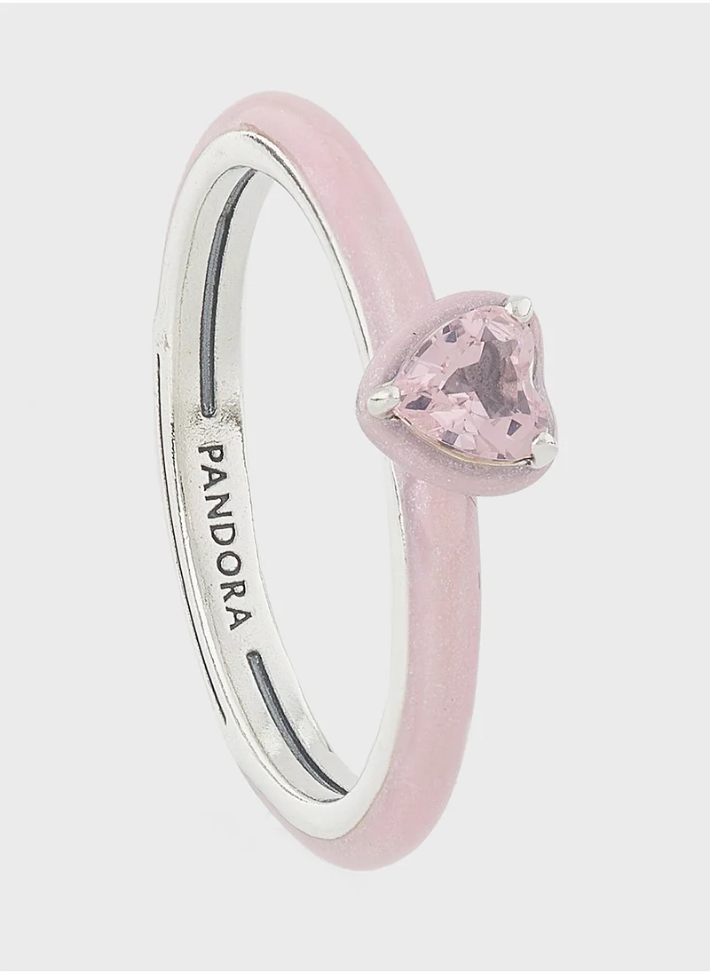 PANDORA Heart Sterling Ring