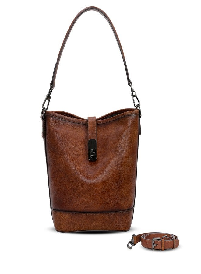 HESHE Shoulder Bag Vintage Women’s Crossbody Handbags Hobo Bag Fashion Satchel Purse Daily Ladies Handbags(Coffee) - Image 1