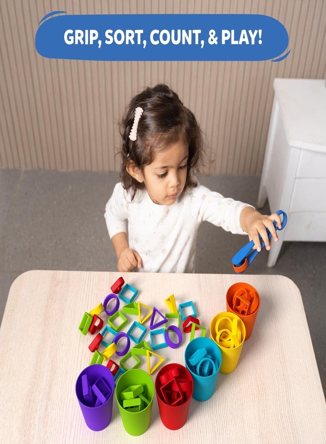 Skillmatics Silicone Rainbow Sorting Board Game - Learning & Educational Toy, Sorting, Counting & Sequencing Skills, Gift for Toddlers & Preschoolers Ages 3, 4, 5, 6 - Image 4