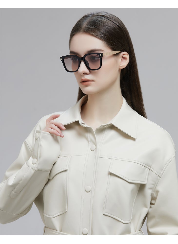 Chomel Fashion High-Definition Nylon Lens Sunglasses For Men And Women High-End Elegant Anti-Ultraviolet Anti-Blue Light  - Image 2