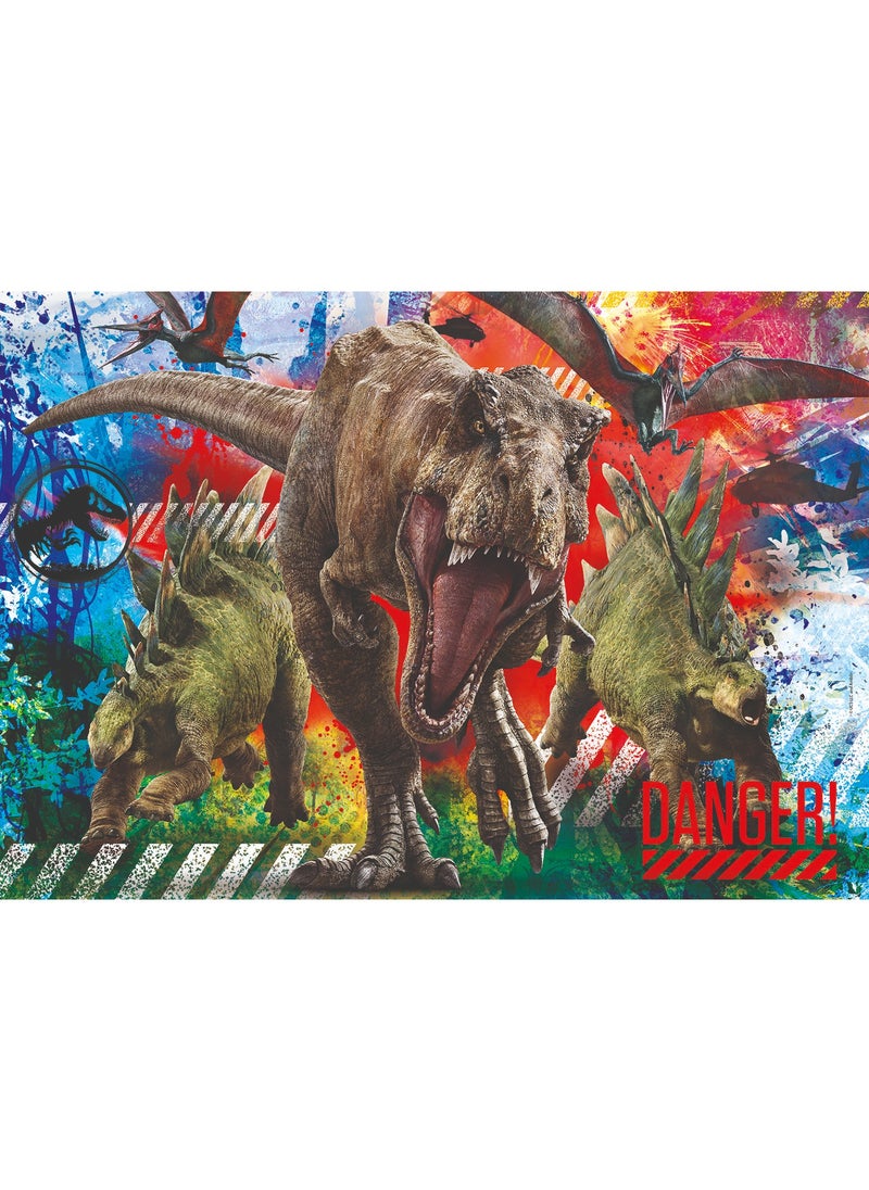 Clementoni - Clementoni Puzzle Jurassic World 180 Pieces | Jigsaw Puzzle | Children's Puzzle | Kids Puzzle | Preschool Learning Toys | Develops Problem Solving Skills | Made in Italy - Image 1