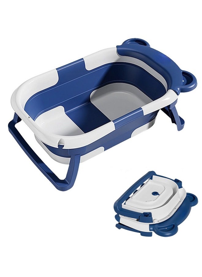 ShebSheb Foldable Baby Bath Tub,Portable Travel Baby Bathtub for Newborn  - Image 1