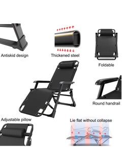 Folding Deck Chair Lunch Break Chair Beach Chair Folding Bed Outdoor Camping Fishing Folding Stool (Black) - pzsku/Z3D3416CC4A333DFF97B0Z/45/_/1703230790/35072800-7fd3-4484-b6ee-e4040c080c4b