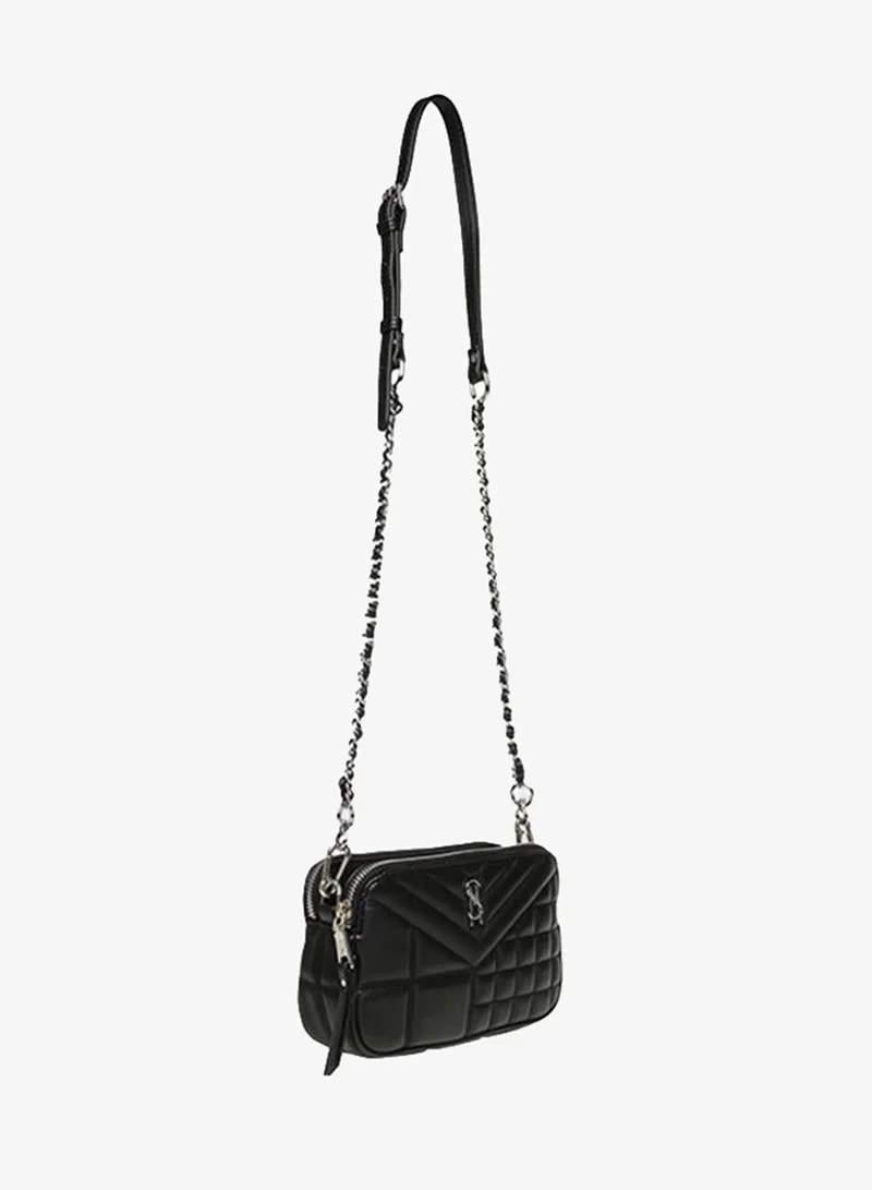 ستيف مادن Bnuage-Q Crossbody Bag - Black Multicolor