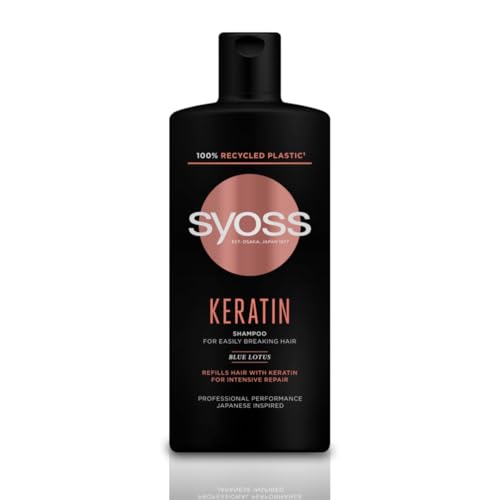Syoss Keratin Hair Perfection Shampoo 16.9 fl oz - Image 1