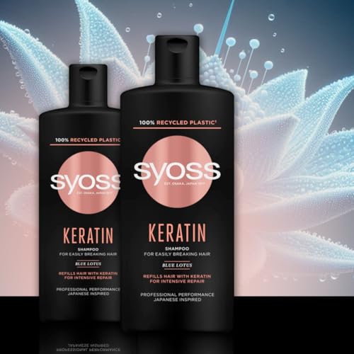Syoss Keratin Hair Perfection Shampoo 16.9 fl oz - Image 3