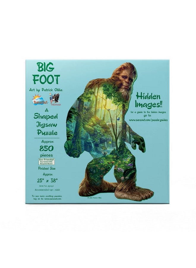 Inc - Big Foot - 850 قطعة من أحجية الصور المقطوعة ذات الأشكال الخاصة من تصميم الفنان: Patrick Ollila - الحجم النهائي 25 بوصة × 38 بوصة - رقم القطعة 95040 - pzsku/Z3D3430D16995E083CE0DZ/45/_/1732786718/663c6883-6eac-4f1b-b996-6b13b76048d6