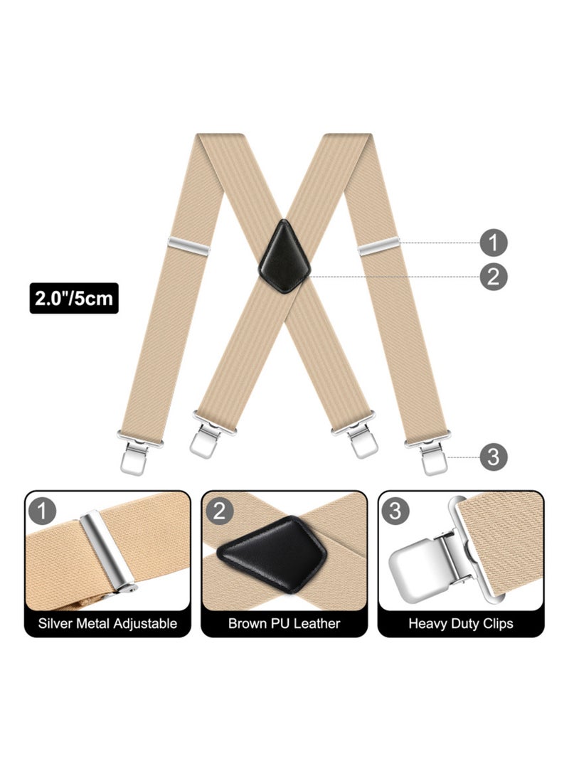 Men's Gentleman Strap X-Type Elastic Strap Clip  - Image 2