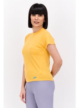 Brooks Women Sportswear Fit Training Top, Light Orange  - Image 2