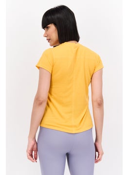 Brooks Women Sportswear Fit Training Top, Light Orange  - Image 4