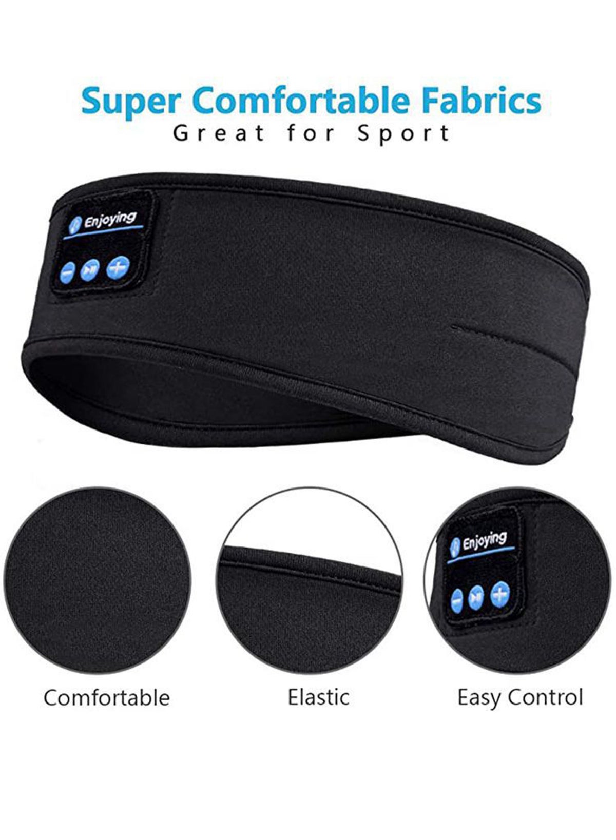 ocean Ocean Sleep Headphones Bluetooth Sleep Eye Mask Z3D34843F6A97D28F34BDZ