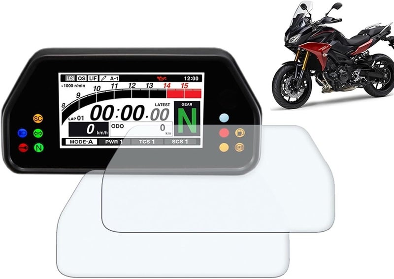 Vuzmode Motorcycle Dashboard Screen Protector for Tracer 900 GT - Image 1