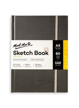 A5 Size Signature Art Sketch Book With 80 Sheets Elastic Closure - pzsku/Z3D349C7050E8F92CD4CBZ/45/_/1734350243/db5ddff7-99e3-4018-b55c-21a1008e3765