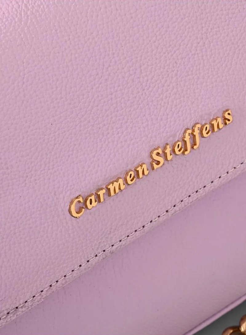 Carmen Steffens  Crossbody Bag Minimal Lavender for Women | Best Price UAE