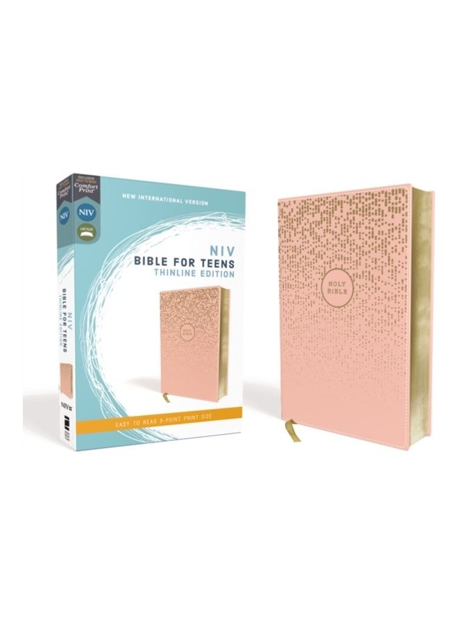 Niv, Bible for Teens, Thinline Edition, Leathersoft, Pink, Red Letter Edition, Comfort Print - Image 3
