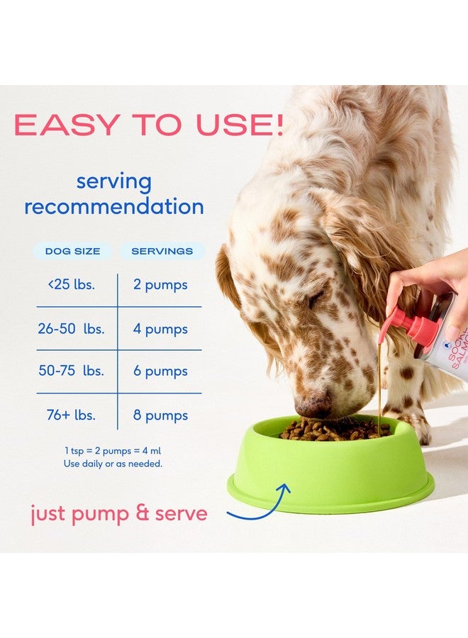 Native Pet Salmon Oil for Dogs & Cats - Pure Omega-3 Fish Oil for Dogs Supplement for Skin & Coat, Joint, & Heart Health & Dog Anti-Inflammatory - 100% Wild-Caught Alaskan Sockeye Salmon - 8 oz - Image 5