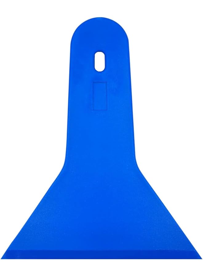 erorex Multipurpose Blue Plastic Scraper Tool For Cooling Film Application Adhesive Removal Ice Cleaning And Surface Maintenance – Durable And Lightweight Hand Tool 1 Pcs - Image 1