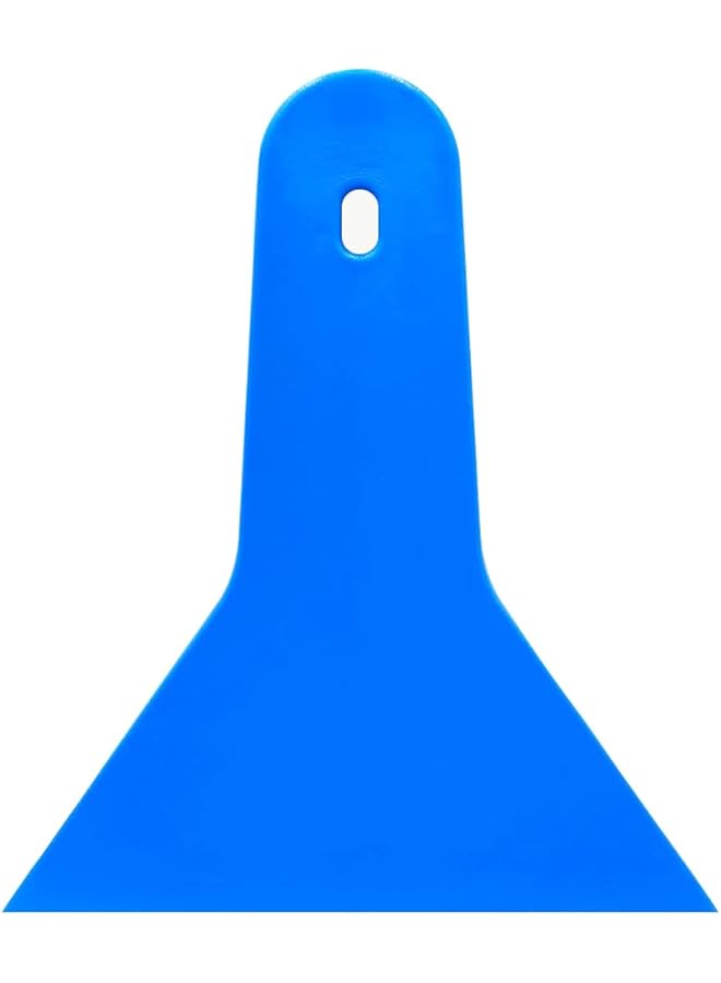 erorex Multipurpose Blue Plastic Scraper Tool For Cooling Film Application Adhesive Removal Ice Cleaning And Surface Maintenance – Durable And Lightweight Hand Tool 1 Pcs - Image 2