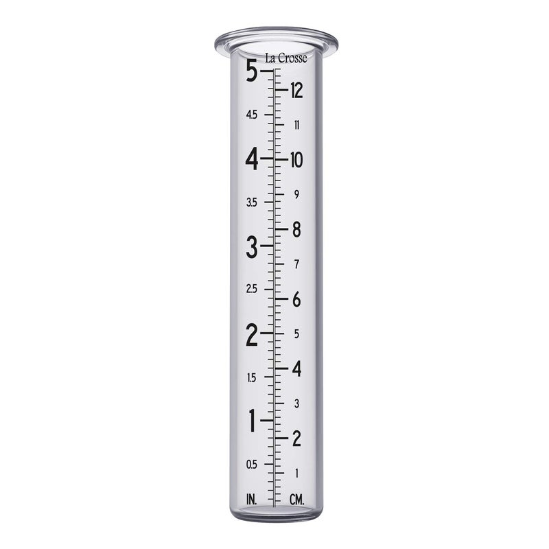 La Crosse Technology La Crosse Technology 7041522 Rain Gauge Replacement Glass Tube Clear 