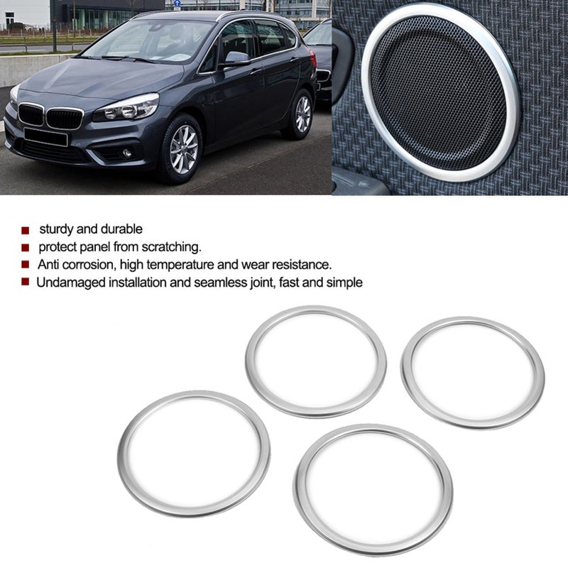 Car Speaker Ring Cover: High-Quality ABS Material - Easy Installation Door Speaker Trim for BMW X1 F48 2016-2018, X2 F47 2018, 2 Series F45 F46 Car Interior Upgrade - Image 5