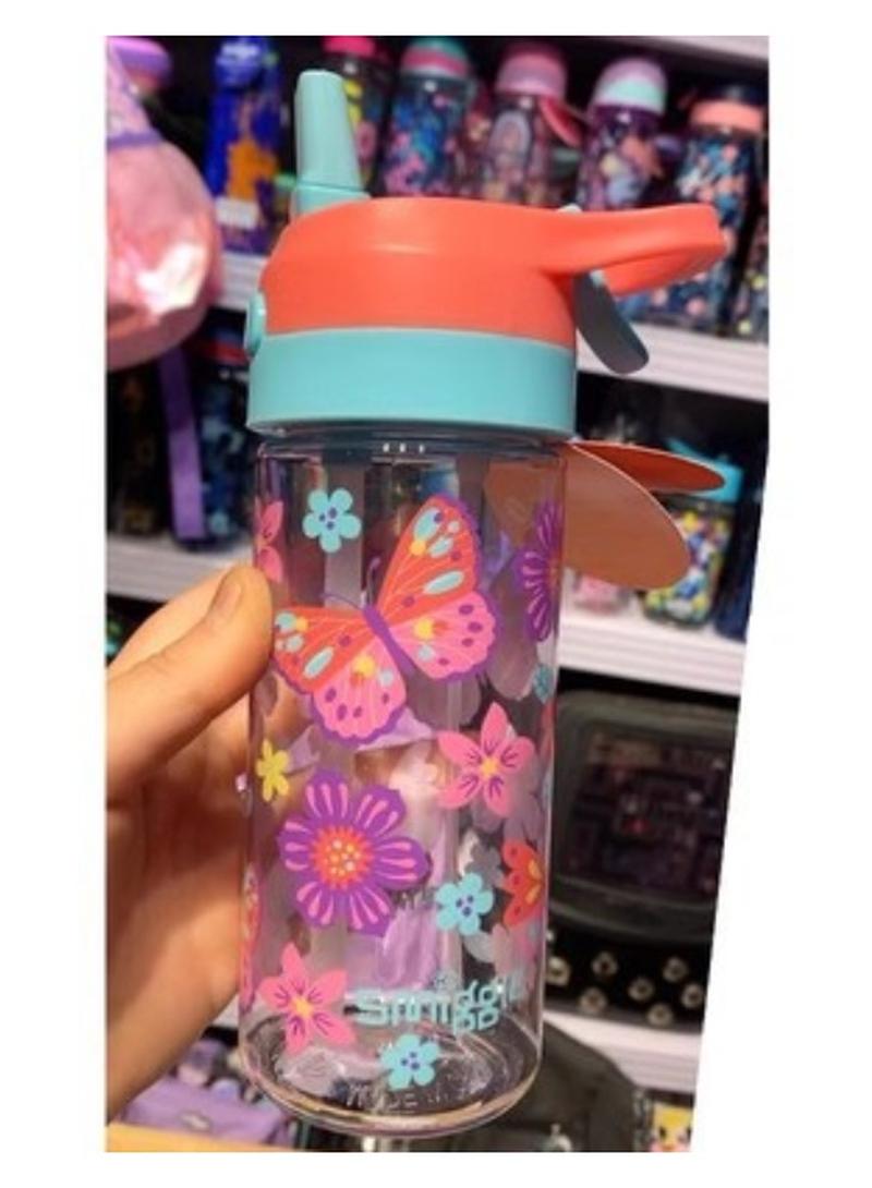 Smiggle Australian Kids Straw Water Bottle - Large Capacity Travel Cup