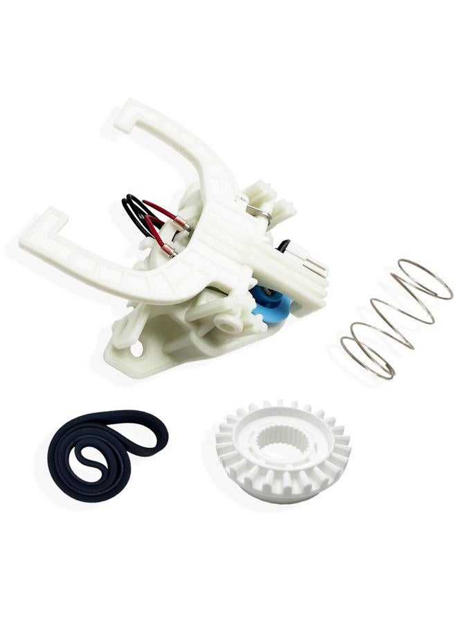 Ninayu Upgraded WH03X30517 Washer Shift Actuator & WH01X27538 Washer Drive Belt & WH05X24185 Washing Machine Clutch & WH01X24434 Washer Spring - for GE Hotpoint Clothes Washer Mode Shifter Actuato - Image 1