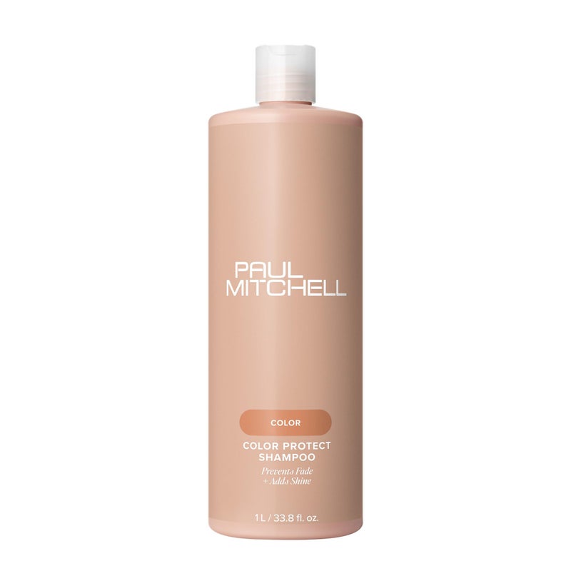 Paul Mitchell Color Protect Shampoo, Prevents Fade + Adds Shine, For Color-Treated Hair, 33.8 fl. oz - Image 1