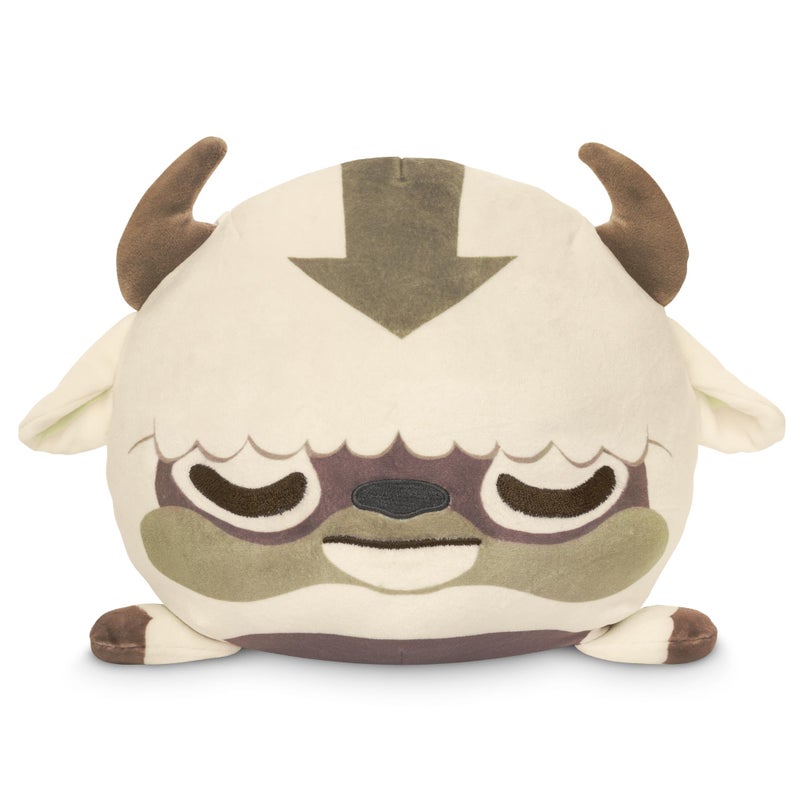 TeeTurtle Reversible Avatar: The Last Air-Bender Appa 6-Inch Two-Sided Flip Plush Toy with Embroidered Details - Cute Mini Collectible Plush for Kids, Teens, and Adults - Image 2