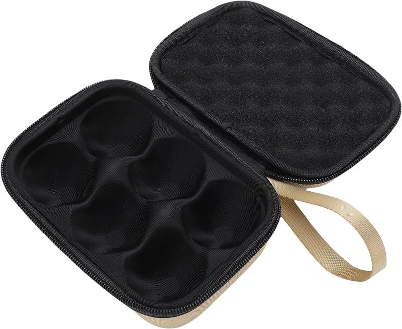 Asixxsix 6 Grid Egg Holder, Portable Shockproof Egg Container with Zippered Handle Bag for Camping Picnic Travel Outdoor Fridge Storage - Image 5