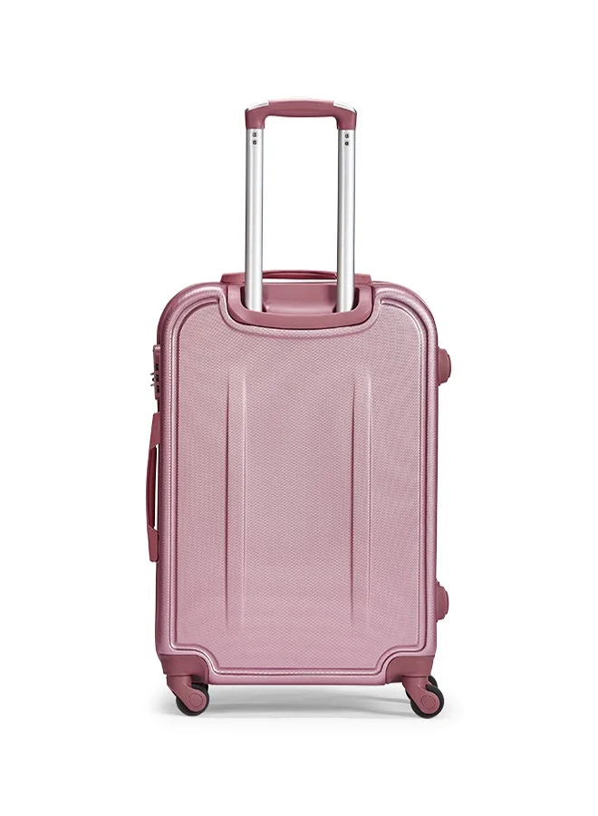 LIMRA Hardside 6 Piece Luggage Trolley Set Rosegold