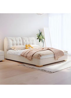 Poppins Home Contemporary Upholstered Bed Frame  Various Sizes Offered (160x200)  - Image 1