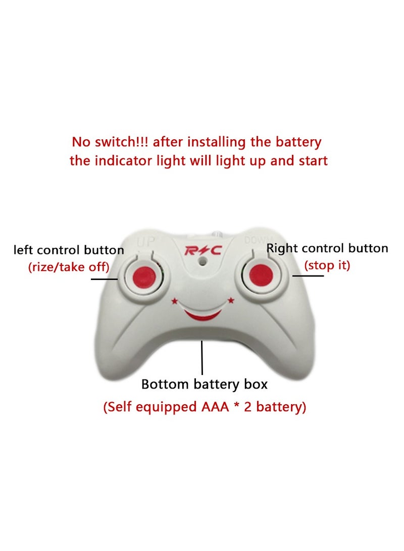 AROAQ طائرة هليكوبتر RC، طائرة هليكوبتر لعبة مزودة بمستشعر ووحدة تحكم عن بُعد، صغيرة مقاومة للسقوط وآمنة وقابلة للشحن لطائرة هليكوبتر RC للأطفال، (صفراء) - Image 3