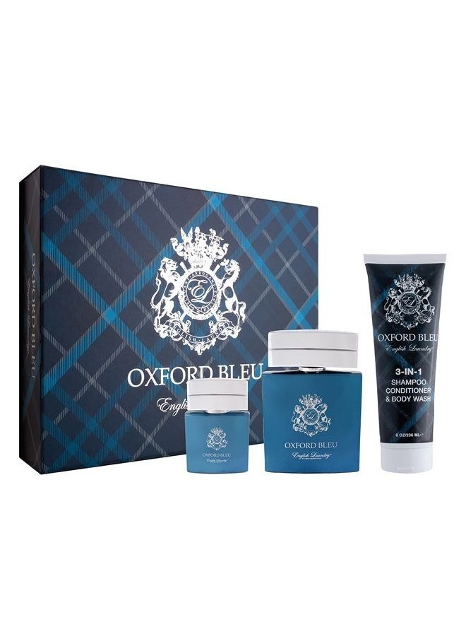 English Laundry Oxford Bleu 3 Piece Fragrance Gift Set  - Image 1
