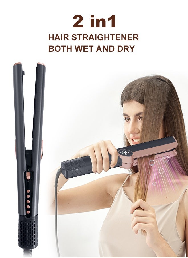 BESTIS - Airstrait Straightener 1000W 2 in 1 Wet to Dry Hair Dryer with High-Speed Airflow - Image 1