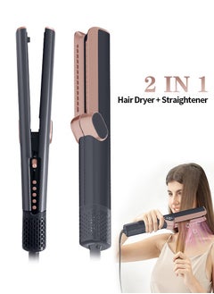 BESTIS Airstrait Straightener 1000W 2 in 1 Wet to Dry Hair Dryer with High-Speed Airflow  - Image 1
