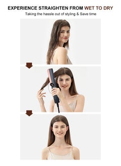 BESTIS Airstrait Straightener 1000W 2 in 1 Wet to Dry Hair Dryer with High-Speed Airflow  - Image 5