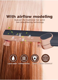 BESTIS Airstrait Straightener 1000W 2 in 1 Wet to Dry Hair Dryer with High-Speed Airflow  - Image 4