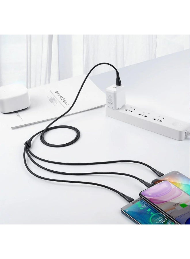 Mcdodo CA-696 USB to Type-C, Lightning & Micro Mobile Cable 3-in-1 Cable - Image 2